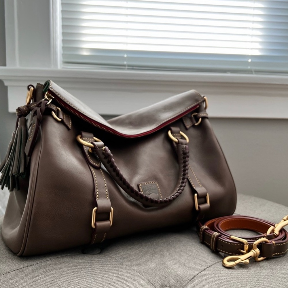 Dooney & Bourke Florentine Large Satchel, Elephant